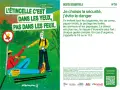 La charte du randonneur rappelle : l'étincelle dans les yeux, pas dans les feux. Protégeons la nature.