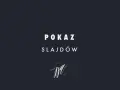 Jak zrobić pokaz slajdów ze zdjęć? Napisy "POKAZ SLAJDÓW" i logo "NIEŹLE APARATY" na ciemnym tle.