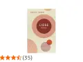 Buchcover von Erich Frieds "Liebe Gedichte" mit roten Kreisen und Streifen auf hellem Hintergrund.