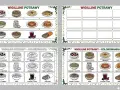 Wigilijne potrawy: barszcz z uszkami, zupa grzybowa, pierogi, ryba po grecku, kutia, makowiec i inne tradycyjne dania.