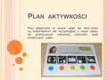 Indywidualny plan pracy z dzieckiem z autyzmem: wizualny harmonogram z ikonami i zdjęciem dziecka.