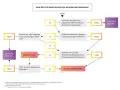 Flussdiagramm zum Auswahlverfahren der Hochschule: Prüft HZB, Zugangsvoraussetzungen und Zulassungsbeschränkungen für die Immatrikulation.