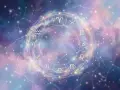 Złoty krąg zodiaku na tle kosmicznego nieba. Sprawdź swój wodnik horoskop dzienny i odkryj, co gwiazdy przygotowały dla Ciebie.