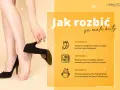 Jak rozciągnąć buty na szerokość: wymień wkładki, rozgrzej suszarką lub zmiękcz parę nad parą z wrzątku.