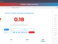 En speed cube timer visar en tid på 0.18 sekunder, vilket är ett nytt personbästa. Kubens lösningssteg visas ovanför.