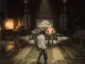 Sophia, en Lies of P, se encuentra con un autómata en un taller.