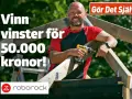 Man bygger med skruvdragare, vinn 50.000 kr! Gör Det Själv-projekt med Roborock.