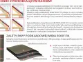 Papa podkładowa MIDA ROOF FIX to innowacyjne rozwiązanie chroniące dach przed przeciekami, wykonane z wysokiej jakości materiałów.
