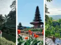 Wiza Bali: tarasy ryżowe, świątynia Pura Ulun Danu Bratan i tropikalny wodospad.