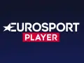 Logo Eurosport Player. Oglądaj ulubione sporty na żywo i na żądanie.