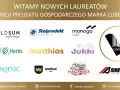 Logotypy laureatów XX edycji projektu gospodarczego Marka Lubelskie.