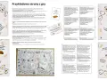 Gra planszowa z pytaniami o pułapki myślenia, np. czytanie w myślach. Plansza zawiera klatki z pytaniami i ilustracje.