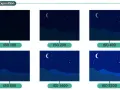 Comparaison d'images nocturnes avec différents réglages ISO. La photographie ISO montre comment la luminosité et le bruit varient.