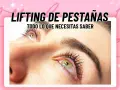 Ojo con pestañas perfectas tras un lifting. Descubre todo lo que necesitas saber sobre este tratamiento para realzar tu mirada.
