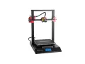 Drukarka 3D Creality CR-10 Smart Pro z czarną podstawą i czerwonymi elementami.