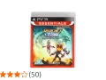 Caja del videojuego Ratchet & Clank: Una dimensión aparte para PS3. Ratchet y Clank listos para la aventura.