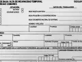Formulario de Seguridad Social para parte médico de baja/alta. Se detalla si es compatible la baja laboral con el cese de actividad.
