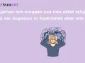 En person med huvudet i händerna, omgiven av trassliga linjer som symboliserar ångest. Personen mår konstigt i kroppen.