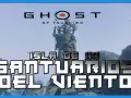 Estatua imponente en el **santuario de la sombra Ghost of Tsushima**, Isla de Iki.