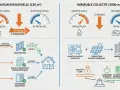 L'avantage maison ossature bois : réduction des émissions de CO2, isolation biosourcée et menuiseries mixtes pour une construction plus écologique.
