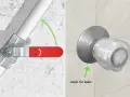 Turn off water supply to replace shower valve. Check for leaks after installation.