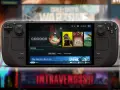 La consola portátil Steam Deck 2 muestra la interfaz de juegos, con "Cocoon" destacado.