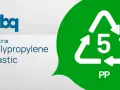 UBQ logo and "What is Polypropylene Plastic" text next to a green recycling symbol with a "5" and "PP". Is polypropylene stronger than plastic?