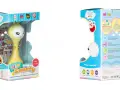 Żółta zabawka alilo Smarty Bunny z polskim językiem, muzyką i identyfikatorem kolorów. Idealna dla dzieci od 0 do 4 lat.