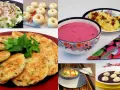 Tani obiad za 10 zł: placki ziemniaczane, zupa botwinkowa, kopytka, kluski śląskie i rosół. Smacznego!