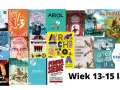 Krótkie książki dla młodzieży: "Trzy kroki od siebie", "Tippi", "Dinozaury", "Ariol", "Goblin", "Piraci Oceanu Lodowego", "Siudmy element", "Greenglass House", "Troska", "Super Przypał", "Wtajemniczeni", "O chłopcu, który ujarzmił wiatr", "Gloria wakac...