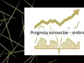 Wykresy i linie symbolizujące prognozy cen srebra.