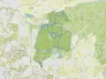 Mapa z zaznaczonymi trasami rowerowymi w Łódzkiem. Idealne do odkrywania pięknych krajobrazów na dwóch kółkach.