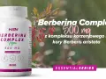 Berberine Complex 500 mg z korzenia i kory Berberis aristata. Opakowanie suplementu diety.