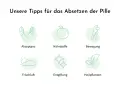 Tipps zum Absetzen der Pille: Akzeptanz, Nährstoffe, Bewegung, Frischluft, Entgiftung, Heilpflanzen. So meisterst du mögliche Nebenwirkungen.