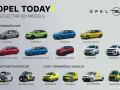 Kolekcja 15 zelektryfikowanych modeli Opla, w tym samochody osobowe i dostawcze. Wśród nich znajdziemy m.in. Opla Corsę Electric, Mokkę Electric, Astrę oraz modele Vauxhall.