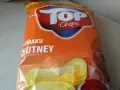 Opakowanie chipsletten o smaku chutney z pomidorami.