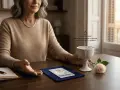Mujer con tarot, copa de agua y rosa. Posibles combinaciones de la reina de oros para una lectura clara.