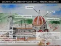 Architektura renesansu przykłady: kopuła, latarnia, symetria, harmonia, okrągłe okna, kolumny.