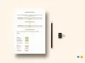 Dokument "Conditional Sale Agreement" z ołówkiem i spinaczem biurowym.