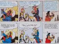 Lucky Luke w komiksowej historii o ropie naftowej. Indianin oferuje sznur paciorków, a potem staje się multimilionerem.