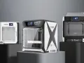 Trzy drukarki 3D QIDI: biała za $399, czarno-biała X-MAX-3 za $999 i X-Plus3 za $699. Informacje o cenach.