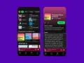 Spotify-App zeigt eine "daily playlist" namens "Unexpected Genre Adventure". Nutzer können neue Musik entdecken.