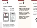 Lekarz z receptą na smartfonie i wydrukiem informacyjnym.