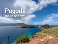 Piękna pogoda na Maderze, Portugalia. Widok na skaliste wybrzeże i turkusowe morze.