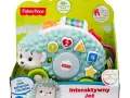 Fisher Price kolorowy jeż zabawka sensoryczna - rozwój zmysłów dziecka