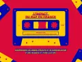 Une cassette audio stylisée, symbole de l'impact du rap en France. Comprendre la musique et la culture.
