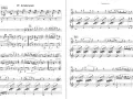 Fragment nut fortepianowych z oznaczeniem "IV. Krakowiak" i "Intro".
