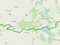 Trasa rowerowa przez Zelandię w Danii, od wybrzeża koło Korsør przez Slagelse, Sorø, aż do okolic Ringsted.
