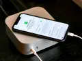 iPhone mit persönlichem Hotspot für WLAN-Teilen eingerichtet.