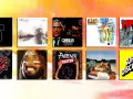 Une collection d'albums de musique électronique, incluant Daft Punk, Air, Cassius et d'autres artistes du groupe electro.